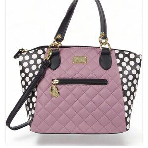 Luv Betsey Kinley Satchel Mauve One Size-LIMITED EDITION